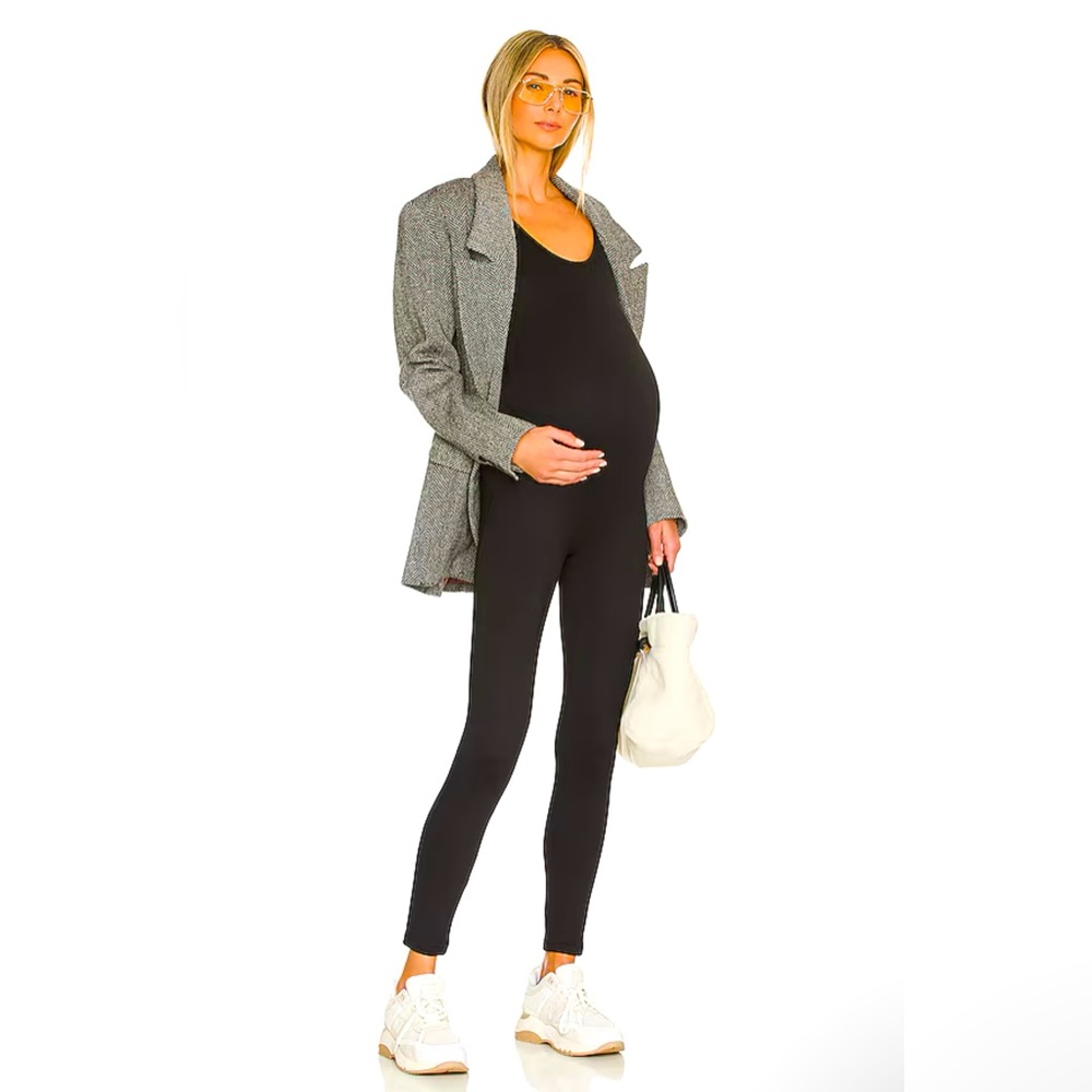 Bumpsuit. The Kate jumpsuit. Black Maternity Jumpsuit. Size Small